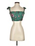 Lulus 100% Rayon Green Sleeveless Blouse Size S - photo 1