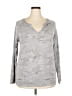 Mono b Camo Gray Pullover Sweater Size 2X - photo 1