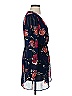 Lulus 100% Polyester Floral Blue Cocktail Dress Size XS - photo 4