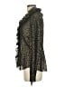 Rachel Roy 100% Polyester Animal Print Black Long Sleeve Blouse Size 4 - photo 5