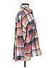 ACOA collection Plaid Blue Long Sleeve Button-Down Shirt Size S - photo 4