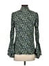MICHAEL Michael Kors Green Long Sleeve Blouse Size XS - photo 2