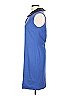 Thakoon Addition Solid Blue Casual Dress Size L (estimated) - photo 5