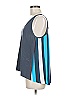 Ann Taylor LOFT Blue Sleeveless Top Size M - photo 5