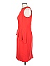Carmen Marc Valvo 100% Polyester Red Cocktail Dress Size 10 - photo 5