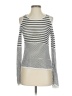 Rag & Bone/JEAN 100% Cotton Stripes Silver Pullover Sweater Size S - photo 1