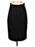 Theory Solid Black Wool Skirt Size 4 - photo 1