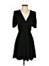 MNG Solid Black Cocktail Dress Size 2 - photo 1