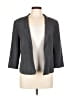 Kensie 100% Rayon Solid Gray Blazer Size L - photo 1