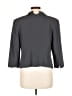 Kensie 100% Rayon Solid Gray Blazer Size L - photo 2