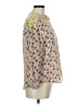 Joie 100% Silk Ivory Long Sleeve Silk Top Size M - photo 4