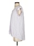 Rebecca Taylor 100% Rayon Silver Short Sleeve Blouse Size 2 - photo 5
