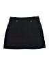 Athleta Solid Black Denim Skirt Size S - photo 1