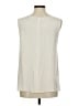 Caroline Rose Ivory Sleeveless Blouse Size M - photo 2