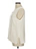 Caroline Rose Ivory Sleeveless Blouse Size M - photo 5