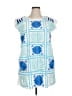 J.Marie Blue Short Sleeve Blouse Size XL (estimated) - photo 1