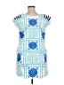J.Marie Blue Short Sleeve Blouse Size XL (estimated) - photo 2