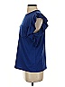 Drew Blue Short Sleeve Top Size S - photo 5