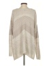 Express Chevron-herringbone Tan Pullover Sweater Size XS - photo 2
