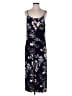 1.State 100% Rayon Floral Black Casual Dress Size M - photo 1