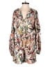 Evereve 100% Rayon Tan Brown Romper Size S - photo 1