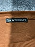 Zara Solid Brown Casual Dress Size M - photo 7