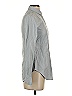 Theory 100% Cotton Gray Long Sleeve Button-Down Shirt Size 00 - photo 4