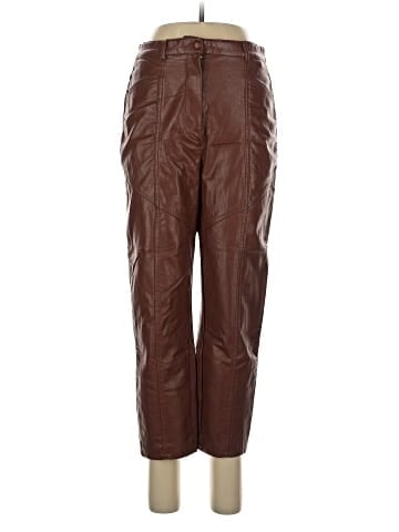 Wilfred Faux Leather Pants (view 1)