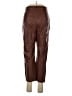 Wilfred 100% Polyurethane Brown Faux Leather Pants Size 10 - photo 2