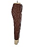Wilfred 100% Polyurethane Brown Faux Leather Pants Size 10 - photo 4