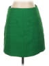 MNG Solid Green Formal Skirt Size S - photo 1