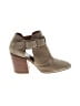 AQUATALIA Tan Ivory Ankle Boots Size 7 1/2 - photo 1