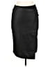 MY TRIBE Solid Black Leather Skirt Size L - photo 1