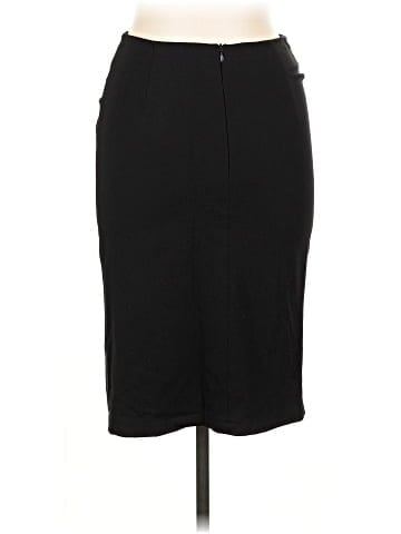 MY TRIBE Leather Skirt (view 2)