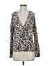 Venus Animal Print Brown Cardigan Size S - photo 1