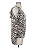 Venus Animal Print Brown Cardigan Size S - photo 4