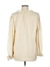 Max Studio 100% Polyester Ivory Long Sleeve Blouse Size L - photo 2