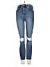 Good American Hearts Blue Jeans Size 4 - photo 1
