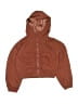 Active by Old Navy Solid Brown Jacket Size 8 - photo 1