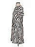 Ann Taylor 100% Polyester Animal Print Tan Casual Dress Size 0 - photo 5