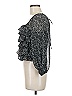 ASTR The Label 100% Polyester Black Long Sleeve Blouse Size M - photo 5