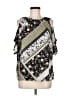 Cooper & Ella 100% Polyester Black Sleeveless Blouse Size M - photo 1