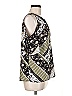 Cooper & Ella 100% Polyester Black Sleeveless Blouse Size M - photo 4
