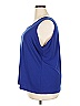 Simonton Says Blue Sleeveless Blouse Size 2X - photo 5
