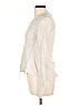 Rebecca Taylor Silver Pullover Sweater Size L - photo 5