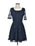 By & By 100% Polyester Blue Cocktail Dress Size M - photo 1