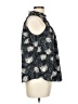 Joie 100% Polyester Black Gray Sleeveless Blouse Size M - photo 4