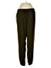 Express 100% Polyester Solid Green Track Pants Size S - photo 1