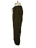 Express 100% Polyester Solid Green Track Pants Size S - photo 5