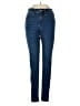 Express Hearts Blue Jeans Size 00 - photo 1